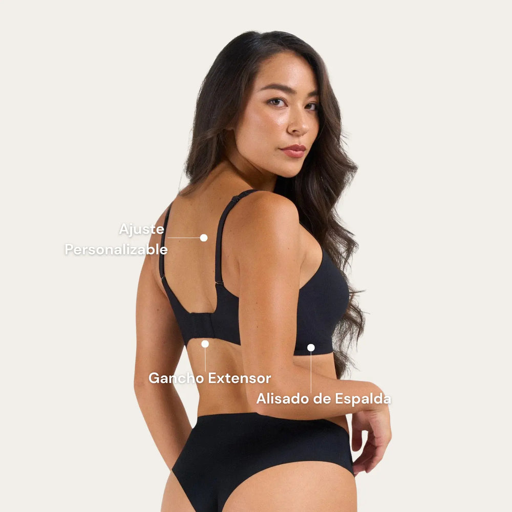 El Jelly-Lift™ Viral —Sujetador Escote V Sin Aros (Comodidad y Sujeción para Mujer)