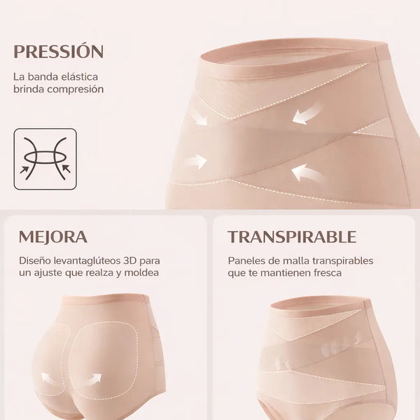 Braga moldeadora de cintura alta – control total del abdomen