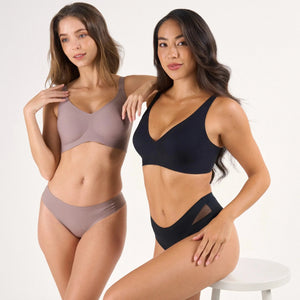 El Jelly-Lift™ Viral —Sujetador Escote V Sin Aros (Comodidad y Sujeción para Mujer)